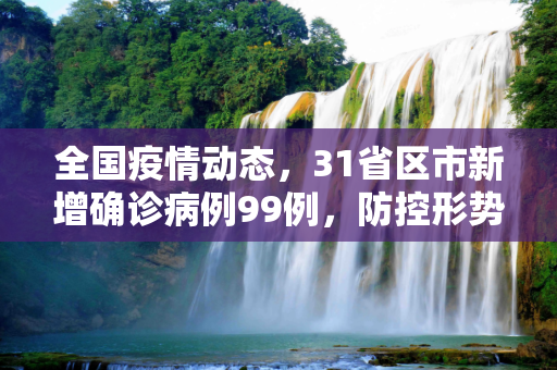 全国疫情动态，31省区市新增确诊病例99例，防控形势依然严峻,31省区市新增确诊病例99例