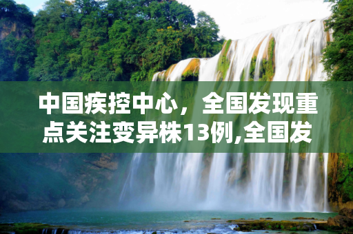 中国疾控中心，全国发现重点关注变异株13例,全国发现重点关注变异株13例