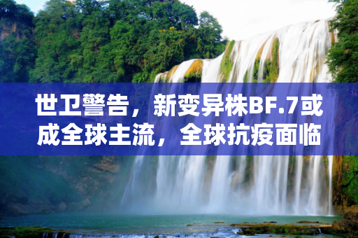 世卫警告，新变异株BF.7或成全球主流，全球抗疫面临新挑战,世卫:新变异株BF.7或成全球主流