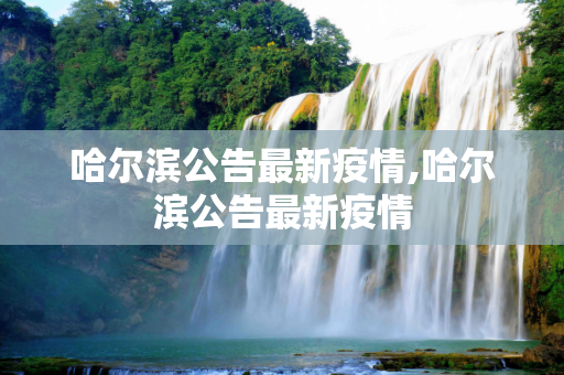 哈尔滨公告最新疫情,哈尔滨公告最新疫情