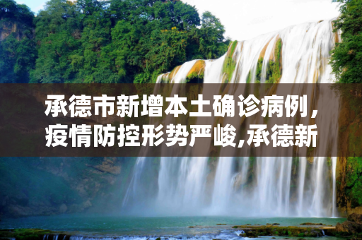 承德市新增本土确诊病例，疫情防控形势严峻,承德新增本土确诊