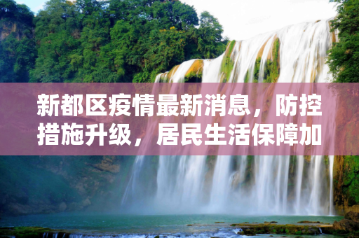 新都区疫情最新消息，防控措施升级，居民生活保障加强,新都区疫情最新消息发布