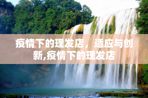 疫情下的理发店，适应与创新,疫情下的理发店