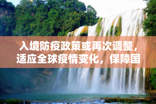 入境防疫政策或再次调整，适应全球疫情变化，保障国民健康安全,入境防疫政策或再次调整