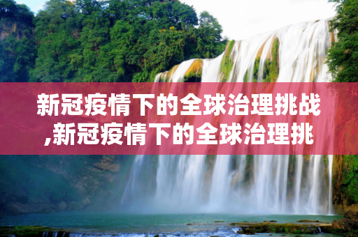 新冠疫情下的全球治理挑战,新冠疫情下的全球治理挑战