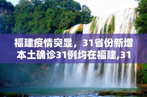 福建疫情突显，31省份新增本土确诊31例均在福建,31省份新增本土确诊31例均在福建