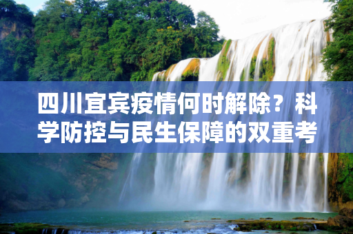 四川宜宾疫情何时解除？科学防控与民生保障的双重考量,四川宜宾疫情何时解除？科学防控与民生保障的双重考量