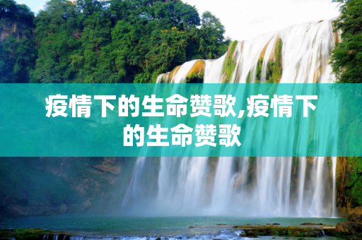 疫情下的生命赞歌,疫情下的生命赞歌