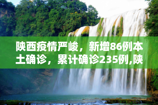 陕西疫情严峻，新增86例本土确诊，累计确诊235例,陕西新增86例本土确诊累计确诊235例