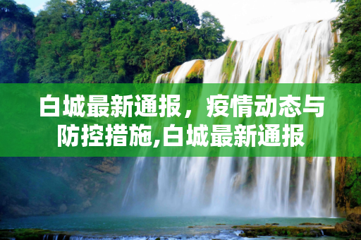 白城最新通报，疫情动态与防控措施,白城最新通报