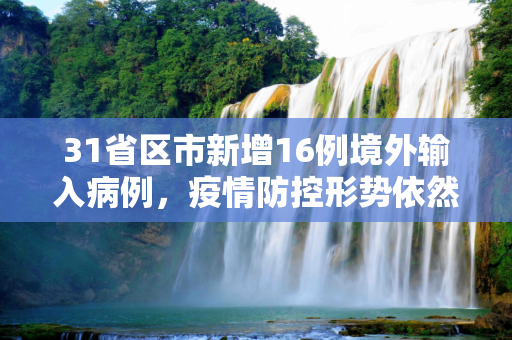31省区市新增16例境外输入病例，疫情防控形势依然严峻,31省区市新增16例境外输入病例