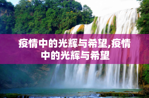 疫情中的光辉与希望,疫情中的光辉与希望