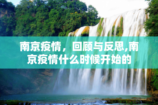 南京疫情，回顾与反思,南京疫情什么时候开始的