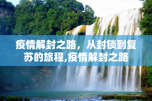 疫情解封之路，从封锁到复苏的旅程,疫情解封之路