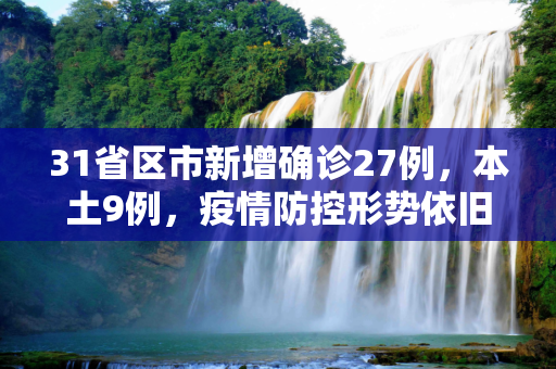 31省区市新增确诊27例，本土9例，疫情防控形势依旧严峻,31省区市新增确诊27例:本土9例