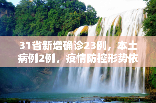 31省新增确诊23例，本土病例2例，疫情防控形势依然严峻,31省新增确诊23例:本土2例