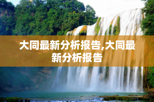 大同最新分析报告,大同最新分析报告