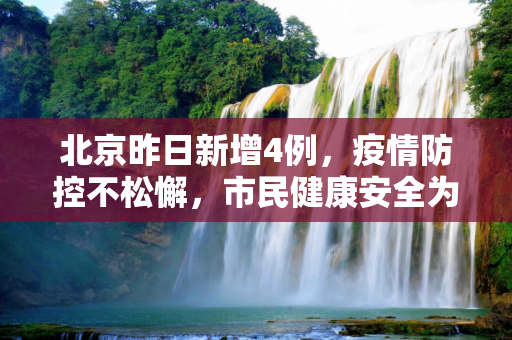 北京昨日新增4例，疫情防控不松懈，市民健康安全为先,北京昨日新增4例