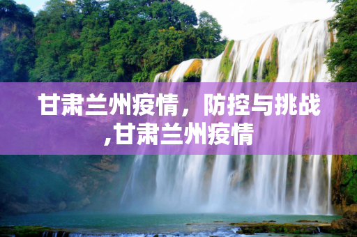 甘肃兰州疫情，防控与挑战,甘肃兰州疫情