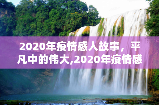 2020年疫情感人故事，平凡中的伟大,2020年疫情感人故事