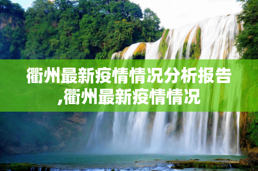 衢州最新疫情情况分析报告,衢州最新疫情情况