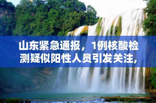 山东紧急通报，1例核酸检测疑似阳性人员引发关注,山东发现1例核酸疑似阳性人员