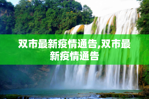 双市最新疫情通告,双市最新疫情通告