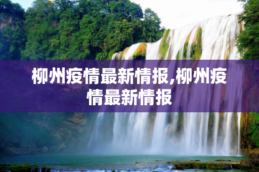 柳州疫情最新情报,柳州疫情最新情报