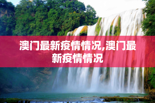 澳门最新疫情情况,澳门最新疫情情况