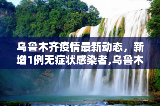 乌鲁木齐疫情最新动态，新增1例无症状感染者,乌鲁木齐新增1例无症状者