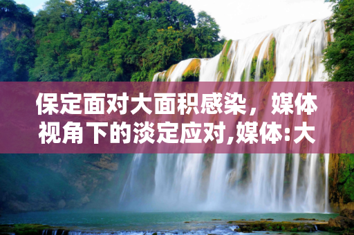 保定面对大面积感染，媒体视角下的淡定应对,媒体:大面积感染保定很淡定
