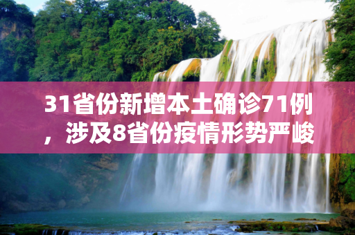 31省份新增本土确诊71例，涉及8省份疫情形势严峻,31省份新增本土确诊71例 涉8省份