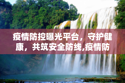 疫情防控曝光平台，守护健康，共筑安全防线,疫情防控曝光平台